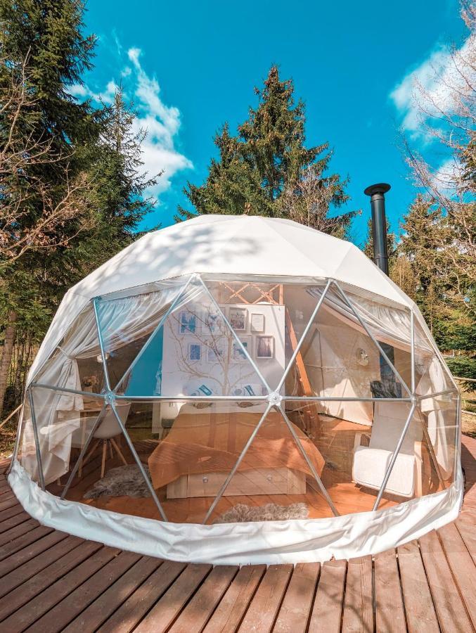 Medve Dome - Luxury Camping In The Middle Of Nature 호텔 블러히차 외부 사진