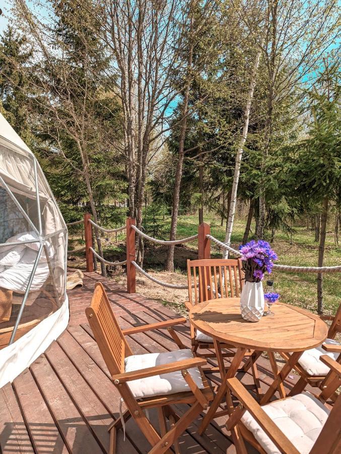 Medve Dome - Luxury Camping In The Middle Of Nature 호텔 블러히차 외부 사진