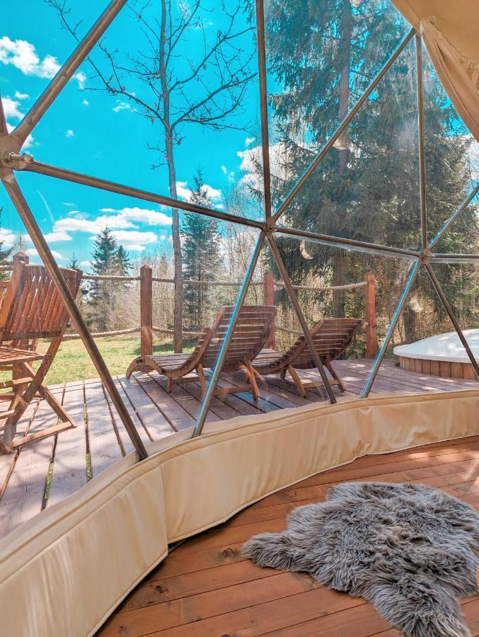 Medve Dome - Luxury Camping In The Middle Of Nature 호텔 블러히차 외부 사진